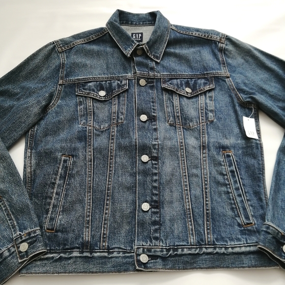 Laser Girl Blue Trucker Denim Jacket Medium NWT - Picture 12 of 15